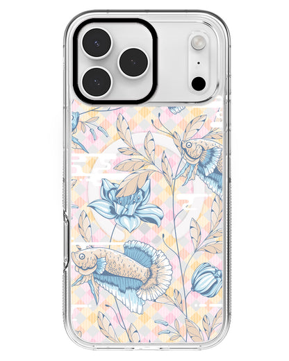 iPhone Rearguard MagSwap - Fish & Floral 4.0