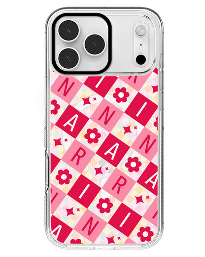 iPhone Rearguard MagSwap - CUSTOM MONOGRAM 3.0 Flower Grid 1.0