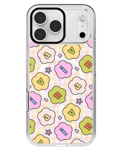 iPhone Rearguard MagSwap - CUSTOM MONOGRAM 3.0 Flower Petals 1.0