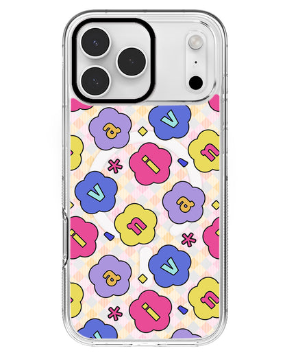 iPhone Rearguard MagSwap - CUSTOM MONOGRAM 3.0 Flower Petals 2.0
