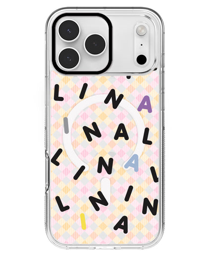 iPhone Rearguard MagSwap - CUSTOM MONOGRAM 2.0 Black