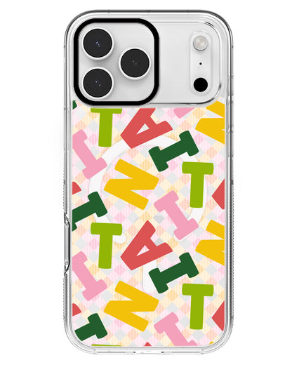 iPhone Rearguard MagSwap - Scattered Monogram 3.0