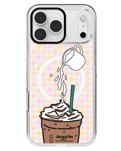 iPhone Rearguard MagSwap - Coffee Frappe