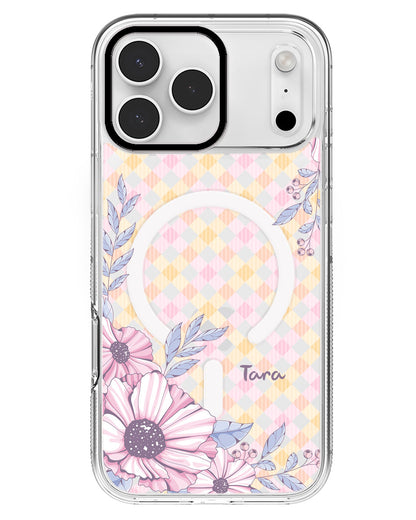 iPhone Rearguard MagSwap - Pink Blossom