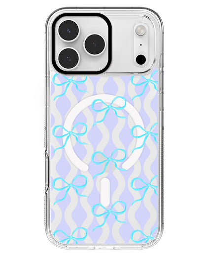 iPhone Rearguard MagSwap - Coquette Blue Bow
