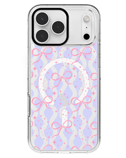 iPhone Rearguard MagSwap - Coquette Glittery Bow