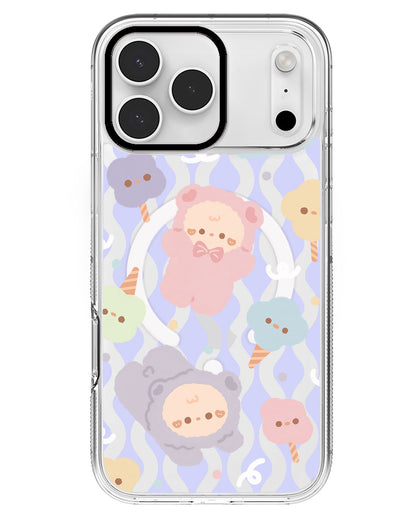 iPhone Rearguard MagSwap - Cotton Teddy