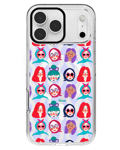 iPhone Rearguard MagSwap - Cute Sweety Faces