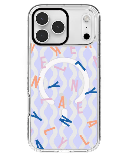iPhone Rearguard MagSwap - CUSTOM MONOGRAM 1.0 Rainbow
