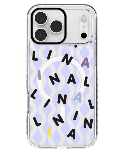 iPhone Rearguard MagSwap - CUSTOM MONOGRAM 2.0 Black