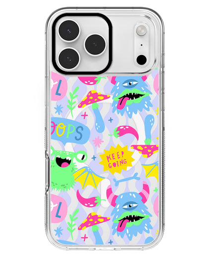 iPhone Rearguard MagSwap - Monster Say Keep Going