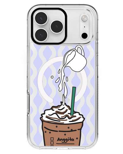 iPhone Rearguard MagSwap - Coffee Frappe