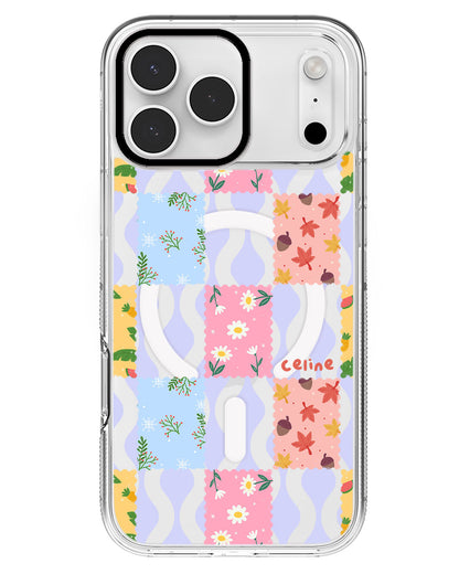 iPhone Rearguard MagSwap - Four Seasons Stamp