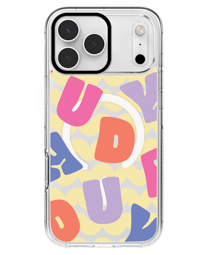 iPhone Rearguard MagSwap - Chubby Monogram