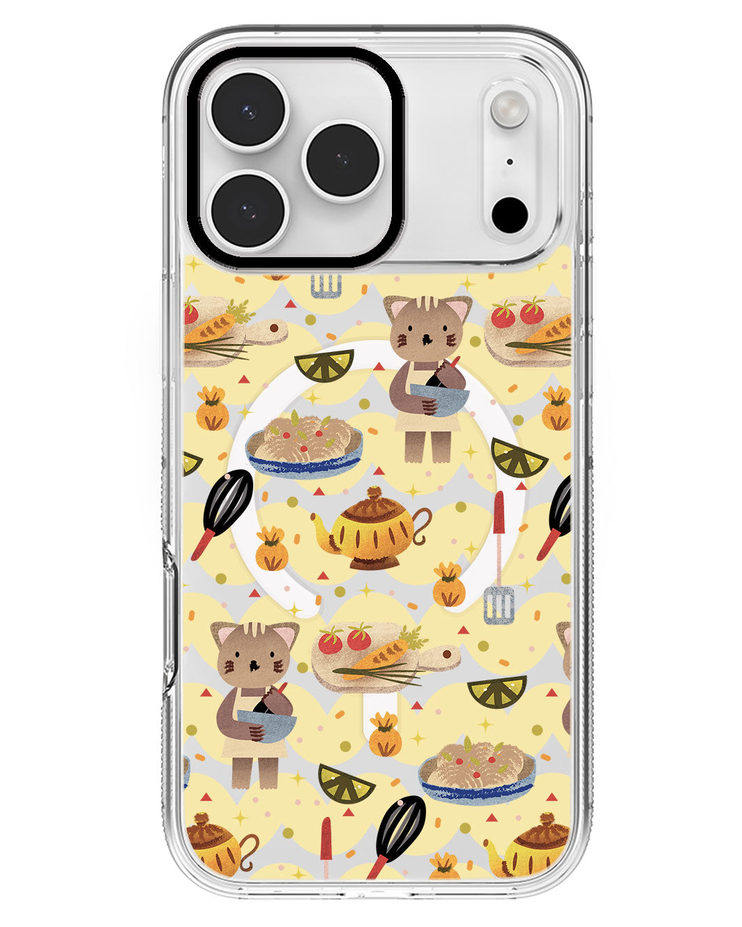 iPhone Rearguard MagSwap - Cooking Cat