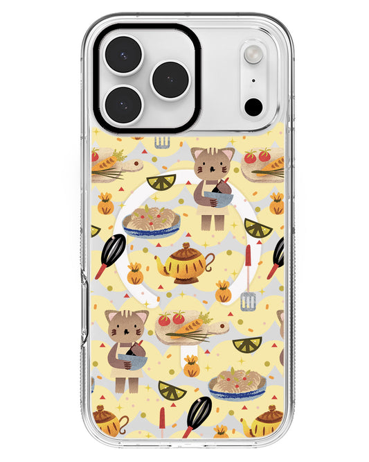 iPhone Rearguard MagSwap - Cooking Cat