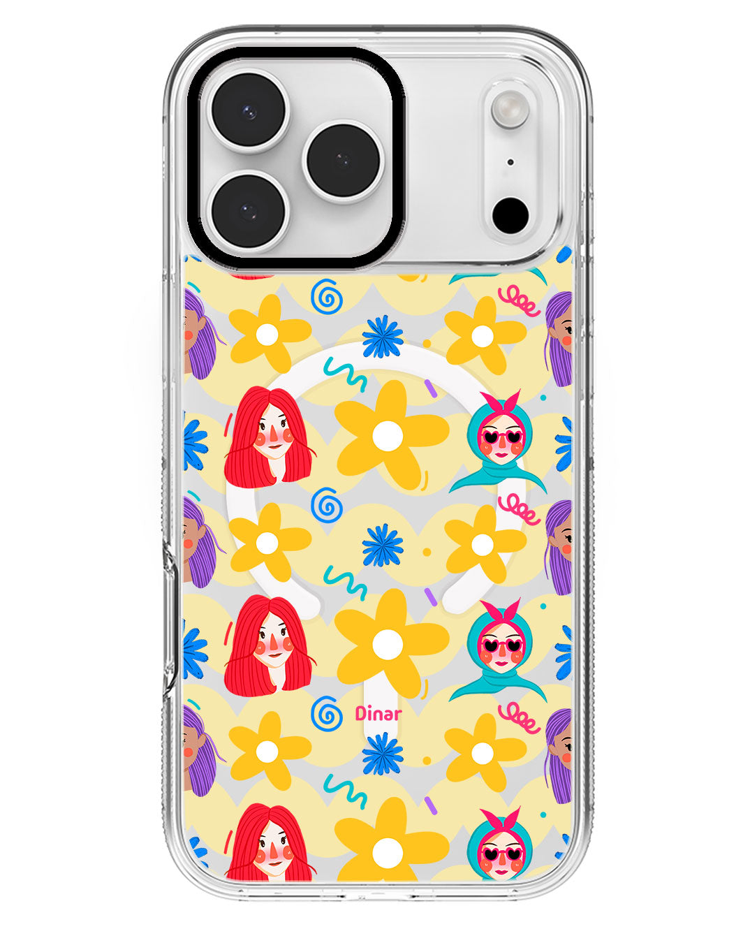 iPhone Rearguard MagSwap - Daisy Faces