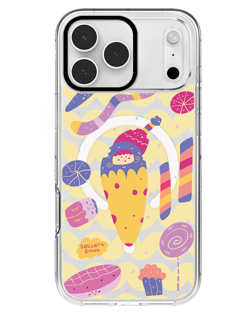 iPhone Rearguard MagSwap - Dessert Doodle