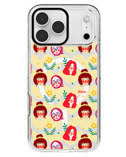 iPhone Rearguard MagSwap - Lovely Faces