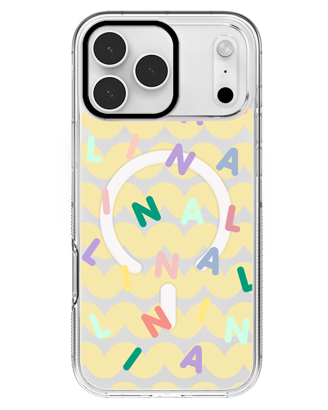 iPhone Rearguard MagSwap - CUSTOM MONOGRAM 2.0 Rainbow