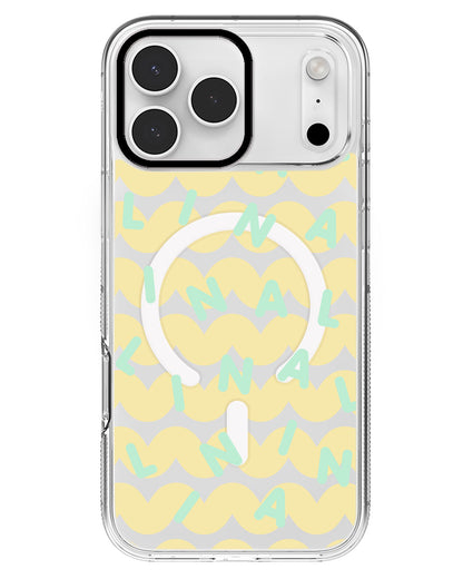 iPhone Rearguard MagSwap - CUSTOM MONOGRAM 2.0 Tosca