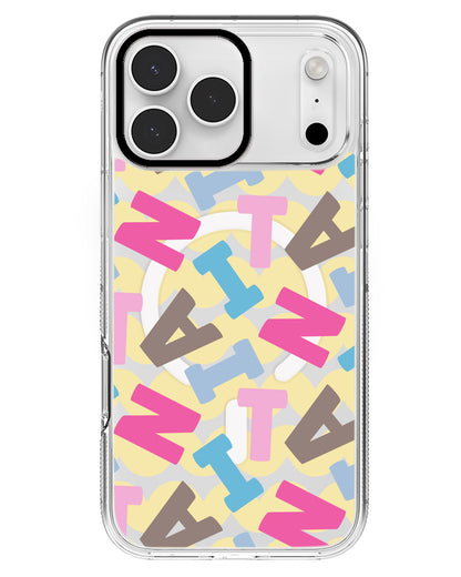 iPhone Rearguard MagSwap - Scattered Monogram 2.0