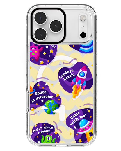 iPhone Rearguard MagSwap - Space Traveller