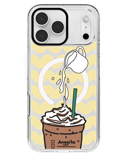 iPhone Rearguard MagSwap - Coffee Frappe
