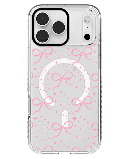 iPhone Rearguard MagSwap - Coquette Glittery Bow
