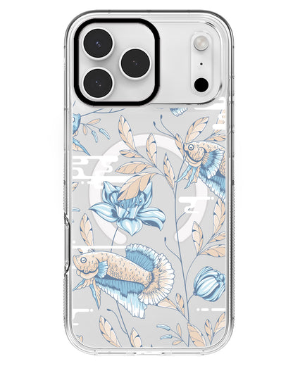 iPhone Rearguard MagSwap - Fish & Floral 4.0