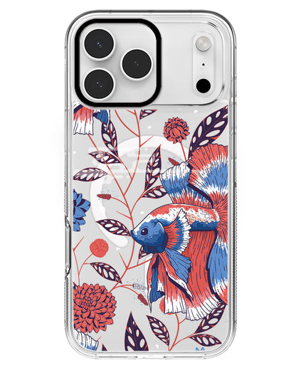 iPhone Rearguard MagSwap - Fish & Floral 2.0