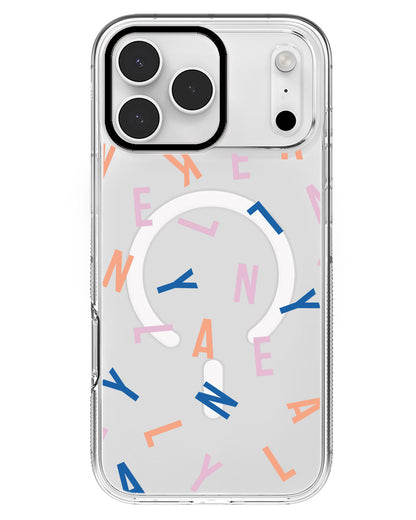 iPhone Rearguard MagSwap - CUSTOM MONOGRAM 1.0 Rainbow