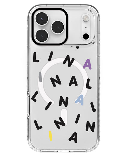 iPhone Rearguard MagSwap - CUSTOM MONOGRAM 2.0 Black