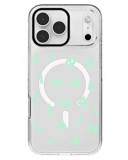 iPhone Rearguard MagSwap - CUSTOM MONOGRAM 2.0 Tosca