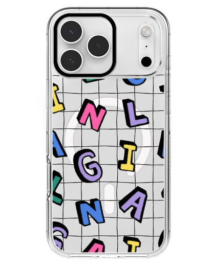 iPhone Rearguard MagSwap - Playful Monogram 2.0