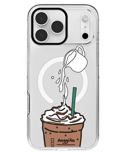 iPhone Rearguard MagSwap - Coffee Frappe