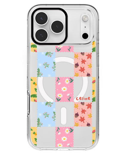 iPhone Rearguard MagSwap - Four Seasons Stamp