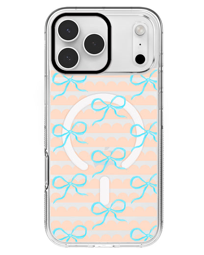 iPhone Rearguard MagSwap - Coquette Blue Bow