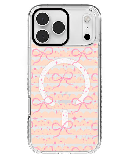 iPhone Rearguard MagSwap - Coquette Glittery Bow