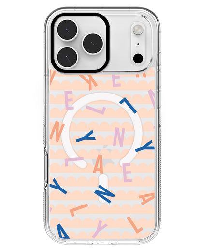 iPhone Rearguard MagSwap - CUSTOM MONOGRAM 1.0 Rainbow