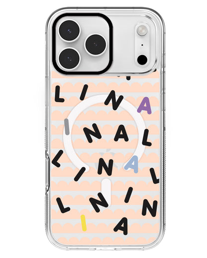 iPhone Rearguard MagSwap - CUSTOM MONOGRAM 2.0 Black
