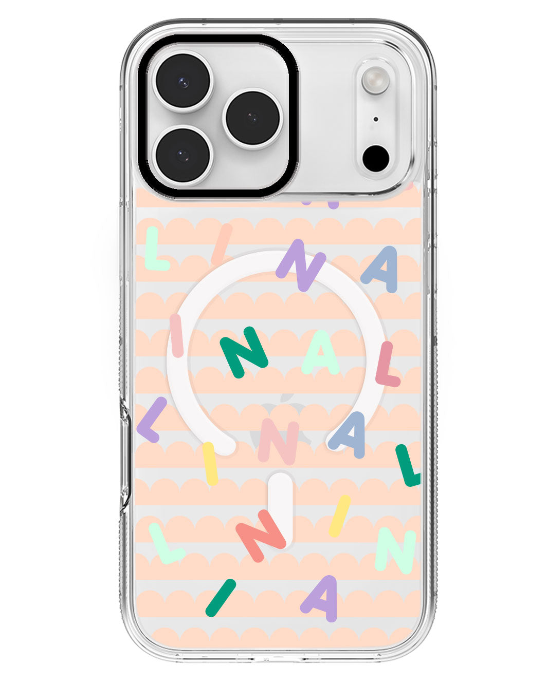 iPhone Rearguard MagSwap - CUSTOM MONOGRAM 2.0 Rainbow