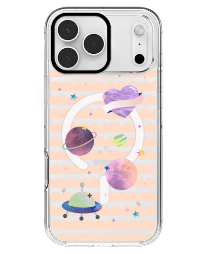 iPhone Rearguard MagSwap - Pink Planet