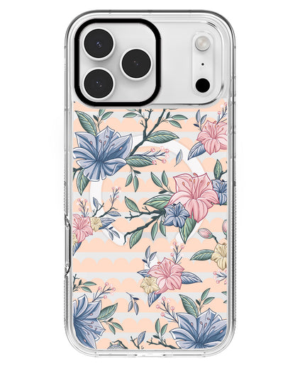 iPhone Rearguard MagSwap - Pink & Blue Floral