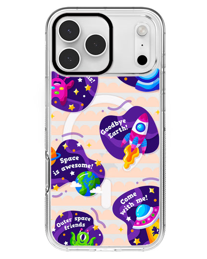 iPhone Rearguard MagSwap - Space Traveller