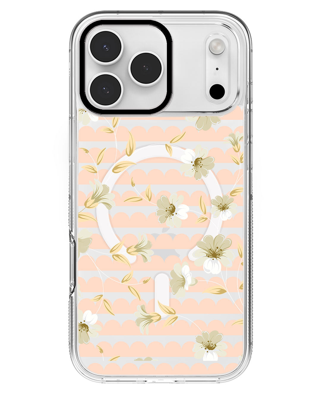 iPhone Rearguard MagSwap - White Magnolia