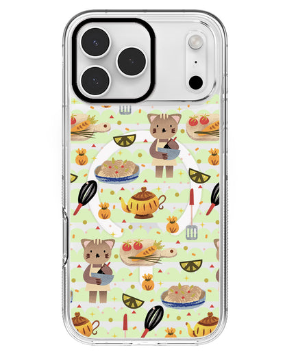 iPhone Rearguard MagSwap - Cooking Cat