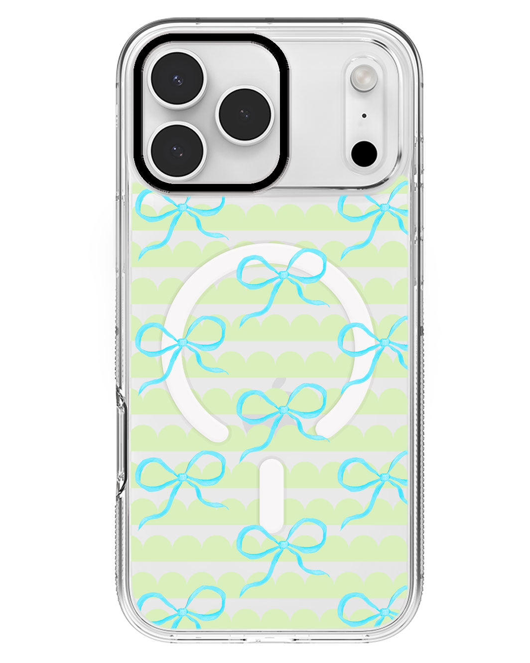 iPhone Rearguard MagSwap - Coquette Blue Bow