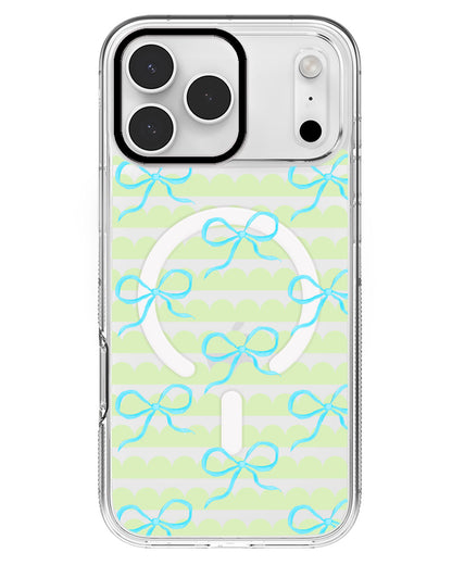 iPhone Rearguard MagSwap - Coquette Blue Bow