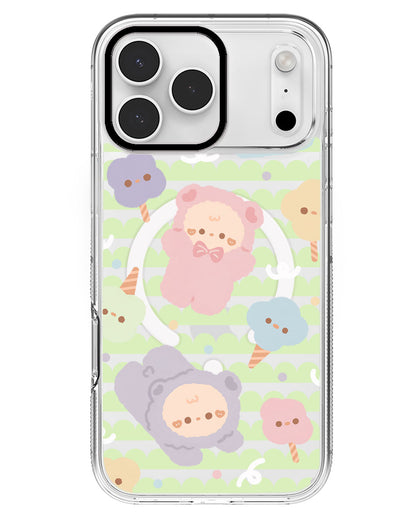 iPhone Rearguard MagSwap - Cotton Teddy